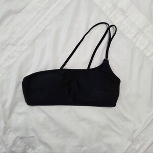 nwot Aerie Bandeau One Shoulder Bikini Top
